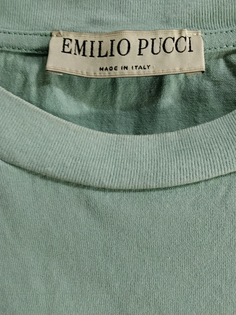 Emilio Pucci Mint Green Crewneck Top - Picture 4 of 5
